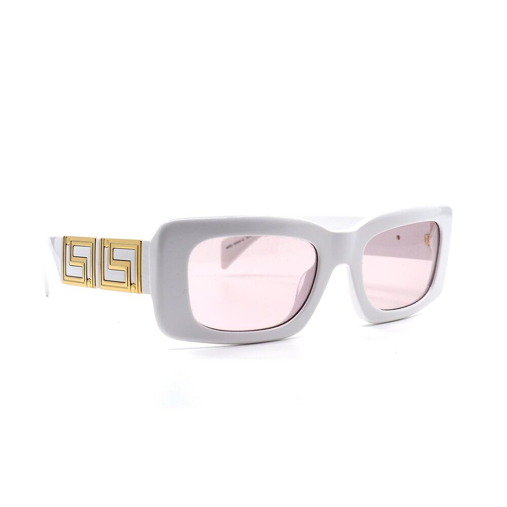 NEW VERSACE VE4444U 314/5 WHITE PINK AUTHENTIC SUNGLASSES - Picture 2 of 15